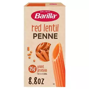 (5 pack) Barilla Gluten Free Red Lentil Penne Pasta, 8.8 oz Free Shipping - Picture 1 of 16
