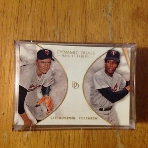 Rod Carew & Bert Blyleven Twins Dynamic Duals 2018 Topps On-Demand - Bild 1 von 1