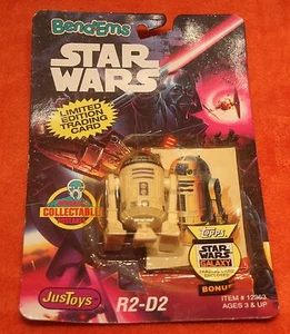 Just Toys R2-D2 Bend-Ems Action Figure 1993 Still Sealed w Star Wars Galaxy Card - Picture 1 of 8