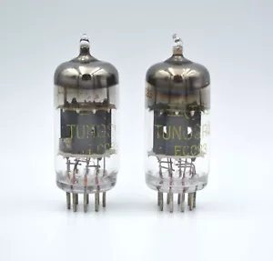 2pcs ECC83 MATCHED PAIR Tungsram used Tube 7025 12AX7 6681 12AX7A - Picture 1 of 4