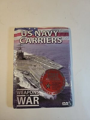 Weapons of War U.S. Navy Carriers DVD Battleship Combat Action ~NEW~ - Image 1 of 4