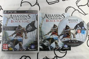 PLAY STATION 3 PS3 ASSASSIN'S CREED IV 4 BLACK FLAG BUEN ESTADO PAL ESPAÑA - Imagen 1 de 1