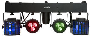 Eurolite LED KLS-120 Laser FX II Kompakt Lichtset Derby Laser DMX RGBW LED DJ