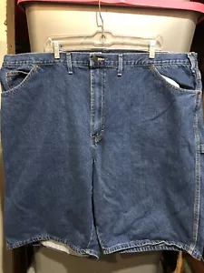 Pantaloncini denim Dickies scura lavaggio falegname taglia 48 - Foto 1 di 6