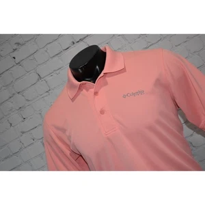 Columbia PFG Performance Fishing Gear Mens Size Small Golf Polo Shirt Polyester  - Picture 1 of 5
