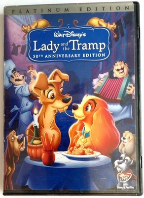 Lady and the Tramp - DVD - 50th Anniversary Edition - Disney - Platinum Edition - Image 1 of 4