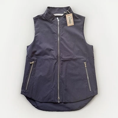Chaleco Peter Millar Surge cremallera completa para mujer S M L GRIS GOLF NUEVO NUEVO CON ETIQUETAS Foto 1 de 4