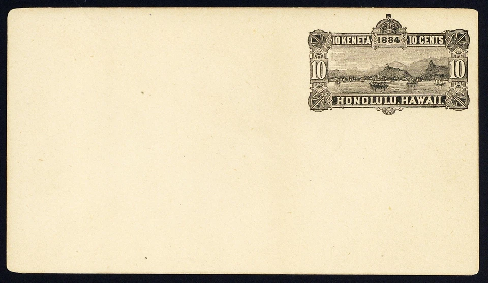 Hawaii U5 Mint 10¢ Envelope - Very Nice! - Stuart Katz - Image 1 of 1