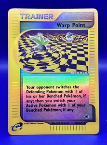 2002 Pokemon Expedition E Series Warp Point 152/165 REVERSE HOLO LP - Picture 1 of 7