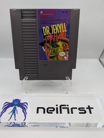 DR. JEKYLL AND MR. HYDE (Nintendo NES, 1989) **CLEAN / TESTED / AUTHENTIC**