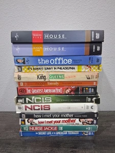 Zufällige DVD TV Show gemischtes Lot Bündel Set Haus das Büro NCIS Krankenschwester Jackie - Bild 1 von 3