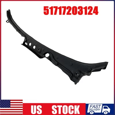 For 2011-2016 BMW 5series 528i 535d 550i Windshield Cowl Panel Cover 51717203124 - Image 1 of 4