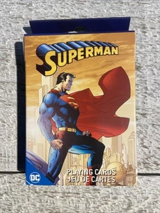 DC Comics SUPERMAN Spielkarten Full Deck By Aquarius Neu - Bild 1 von 2