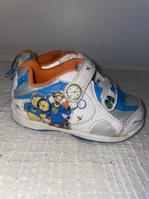 Zapatos fáciles vintage para niños pequeños Winnie The Pooh Tigger Bees talla 4 Foto 1 de 4