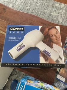 Secador de pelo Conair Styling 1600 modelo 064 mediano blanco azul - Imagen 1 de 5