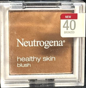 neutrogena healthy skin #40 bronzed blush 0.19oz scuffed exterior - Picture 1 of 2