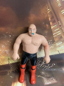 Figura de lucha libre George The Animal Steele 4,25" BENDIES 1985 WWF LJN Titan - Imagen 1 de 7