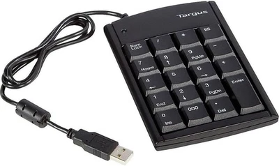 TARGUS NUMERIC KEYPAD WITH 2 PORT USB HUB  (PAUK10U) - NEW SEALED - Image 1 of 4