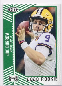 2020 Sage Hit - Joe Burrow #56 Green (RC) - Picture 1 of 2