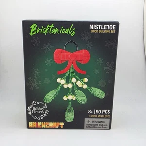BrickCraft Bricktanicals Mistletoe Holiday Flowers 90-Piece Building Set New - Picture 1 of 5