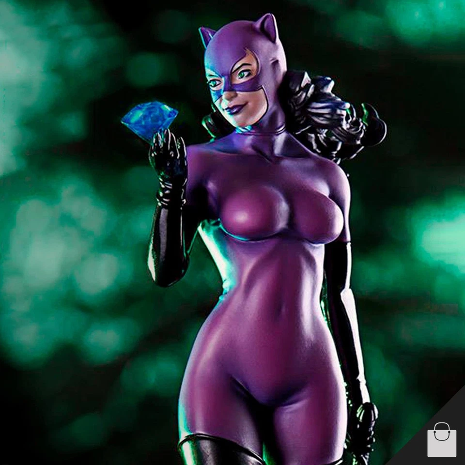 Iron Studios Catwoman Estatua Ivan Reis Batman Figura 1:10 Raro Edición Limitada Foto 1 de 4