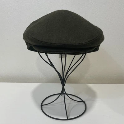 Gorra Peaky Blinders Olive Newsboy Mezcla Lana Caballeros Talla 59 Jeanne Simmons Foto 1 de 4