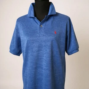 Polo Ralph Lauren Cuello Informal Preppy Azul Colbalto Para Hombres Talla XL - Imagen 1 de 6
