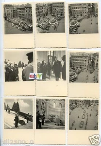 POLITIQUE. HISTOIRE.ITALIE.ROME 1957 VISITE PRESIDENTIELLE - RENE COTY.9 PHOTOS - Picture 1 of 1