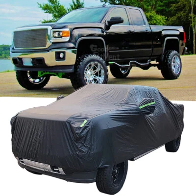 For GMC Sierra 1500 Pickup Truck Car Cover Waterproof Rain UV Dustproof Outdoor - Image 1 of 4