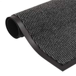 Dust Control Mat Rectangular Tufted 40x60 Anthracite T9W4 - Picture 1 of 4