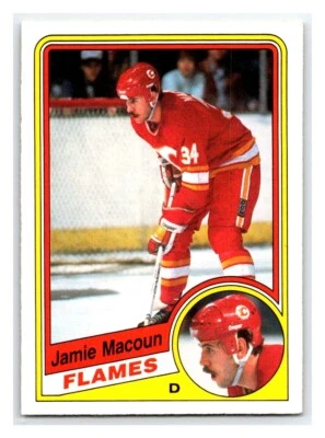 1984-85 O-PEE-CHEE JAMIE MACOUN VINTAGE NHL ROOKIE RC HOCKEY CARD #230 NICE! BV - Image 1 of 2