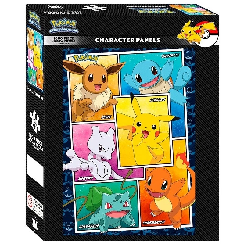 Pokemon Character Panels Jigsaw Puzzle 1000 Pieces 50 x 70cm - image 1 of 1