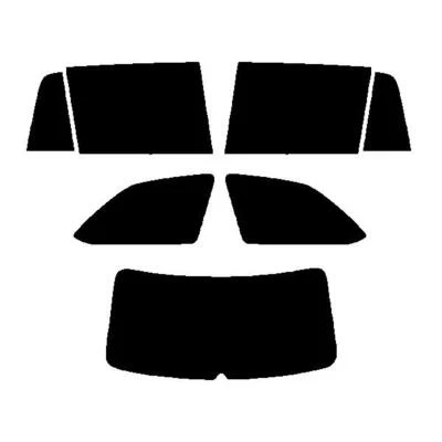 Pre Cut Window Tint for Skoda Octavia Estate 2013+ 5% Limo Black Rear Car Film - Image 1 of 4