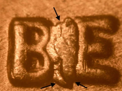 1955-S Monster BIE Cent Error Gem BU Uncirculated Red Lincoln Wheat Penny #1 - Image 1 of 3