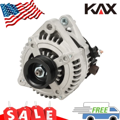 Генератор переменного тока 13981 для Toyota Sienna 2004-2006 V6 3,3 л 150 А/12 В CW 6-канавка - Изображение 1 из 4