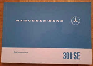 Original Mercedes-Benz Betriebsanleitung für 300 SEb aus 1965 - Bild 1 von 9