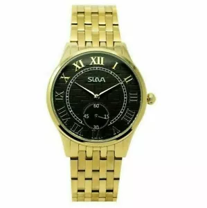 Slava Europe SL10284 Orologio da polso Impermeabile da uomo al quarzo Cinturino in acciaio inox - Foto 1 di 14