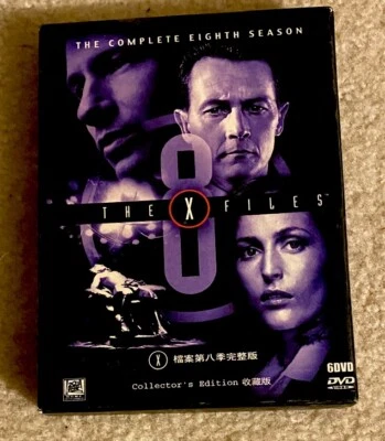 THE X FILES Complete Eighth 8 Season Collector’s Edition DVD Set REGION 6 China - Image 1 of 3