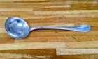 Antique Christofle Rubans Ladle LARGE 32cm Silver Plate Soup Ladle