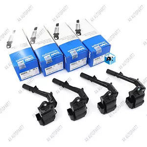 4PCS DELPHI Ignition Coil for Mercedes-Benz C300 CLA250 E300 2.0L A2749060600 - Picture 1 of 6