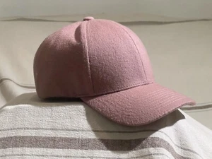 Varsity Headwear Cap XL Merino Wool 6 Panel Pink LNWOT Immaculate Adjustable - Picture 1 of 9
