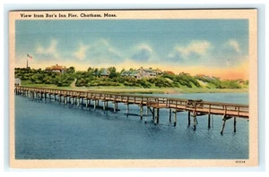 Blick vom Bar's Inn Pier Chatham MA, Massachusetts Postkarte - Bild 1 von 2