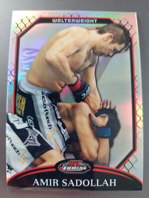 Amir Sadollah #58 2011 Topps UFC Finest Refractor #808/888 - Image 1 of 2