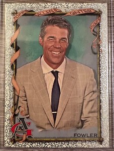 2023 TOPPS ALLEN & GINTER CHRIS FOWLER SP FOIL FILIGREE PARALLEL#254 BROADCASTER