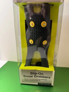 New Protocol Slip-On Snow & Ice Grabbers Steel-Studded Soles Large Uni-Sex - Picture 1 of 5