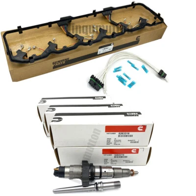 Superkit de inyector de combustible Cummins Performance 50 HP para 06-09 5,9 L Dodge Ram diésel Foto 1 de 4