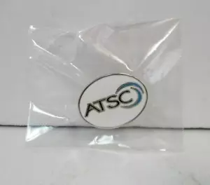 ATSC 3.0 NextGen TV Logo 1" emaillierte Anstecknadel - Neu in der Verpackung - Bild 1 von 2