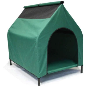Green L Waterproof Portable Flea and Mite Resistant Dog Kennel House Nest Outdoo - Picture 1 of 1
