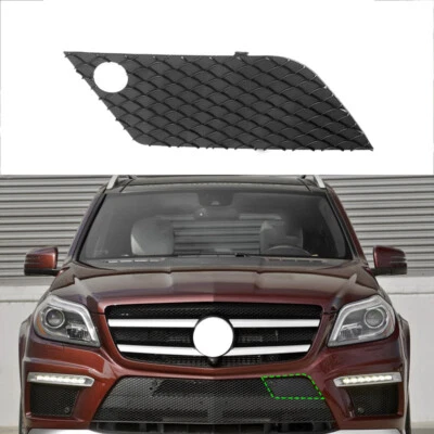 Левая передняя нижняя решетка радиаторная крышка для Benz X166 GL500 GL550 GL63AMG 2013-2016 - Изображение 1 из 4