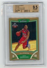 2008-09 Bowman Chrome Gold Refractors #117 Eric Gordon #28/50 BGS 9.5